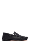 Erkek Siyah Deri Loafer | Derimod Erkek Siyah Deri Loafer | Derimod