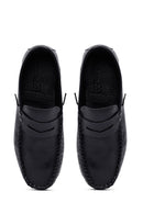 Erkek Siyah Deri Loafer | Derimod Erkek Siyah Deri Loafer | Derimod