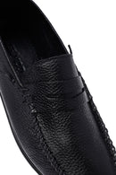 Erkek Siyah Deri Loafer | Derimod Erkek Siyah Deri Loafer | Derimod
