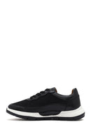 Men's Black Lace-up Leather Sneaker | Derimod Men's Black Lace-up Leather Sneaker | Derimod