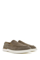 Erkek Bej Süet Deri Casual Loafer | Derimod Erkek Bej Süet Deri Casual Loafer | Derimod