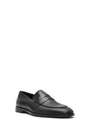 Erkek Siyah Deri Klasik Loafer | Derimod Erkek Siyah Deri Klasik Loafer | Derimod