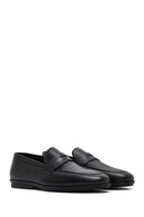 Erkek Siyah Deri Klasik Loafer | Derimod Erkek Siyah Deri Klasik Loafer | Derimod