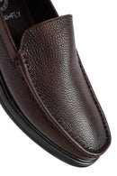 Men's Brown Leather Comfort Loafer | Derimod Men's Brown Leather Comfort Loafer | Derimod