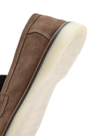 Erkek Vizon Süet Deri Casual Loafer | Derimod Erkek Vizon Süet Deri Casual Loafer | Derimod