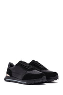 Men's Black Lace Up Leather Sneakers | Derimod Men's Black Lace Up Leather Sneakers | Derimod