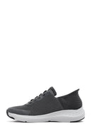 Derimod Zero Men's Gray Thick Soled Fabric Sneaker | Derimod Derimod Zero Men's Gray Thick Soled Fabric Sneaker | Derimod