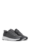 Derimod Zero Men's Gray Thick Soled Fabric Sneaker | Derimod Derimod Zero Men's Gray Thick Soled Fabric Sneaker | Derimod