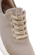 Derimod Zero Men's Beige Thick-Soled Fabric Sneakers | Derimod Derimod Zero Men's Beige Thick-Soled Fabric Sneakers | Derimod