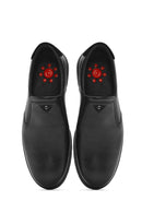Derimod Fly Men's Black Leather Casual Loafer | Derimod Derimod Fly Men's Black Leather Casual Loafer | Derimod
