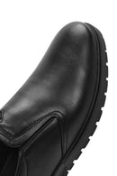Derimod Fly Men's Black Leather Casual Loafer | Derimod Derimod Fly Men's Black Leather Casual Loafer | Derimod