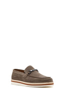 Men's Mink Suede Leather Casual Loafer | Derimod Men's Mink Suede Leather Casual Loafer | Derimod