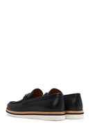 Men's Black Leather Casual Loafer | Derimod Men's Black Leather Casual Loafer | Derimod