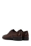 Men's Brown Laced Leather Classic Shoes | Derimod Men's Brown Laced Leather Classic Shoes | Derimod