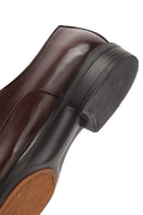 Men's Brown Laced Leather Classic Shoes | Derimod Men's Brown Laced Leather Classic Shoes | Derimod