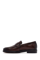 Erkek Kahverengi Deri Loafer | Derimod Erkek Kahverengi Deri Loafer | Derimod