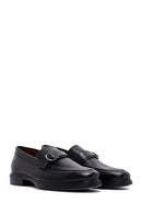 Men's Black Buckle Leather Loafer | Derimod Men's Black Buckle Leather Loafer | Derimod