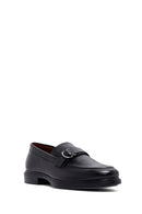 Men's Black Buckle Leather Loafer | Derimod Men's Black Buckle Leather Loafer | Derimod