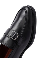 Men's Black Buckle Leather Loafer | Derimod Men's Black Buckle Leather Loafer | Derimod