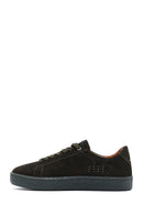 Men's Khaki Lace-Up Suede Leather Sneakers | Derimod Men's Khaki Lace-Up Suede Leather Sneakers | Derimod