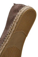 Men's Mink Suede Leather Espadrille | Derimod Men's Mink Suede Leather Espadrille | Derimod