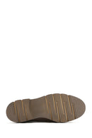 Kadın Vizon Tokalı Süet Maskülen Loafer | Derimod Kadın Vizon Tokalı Süet Maskülen Loafer | Derimod