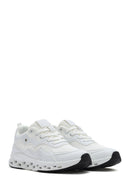 Woman White Lace-up Chunky Sneaker | Derimod Woman White Lace-up Chunky Sneaker | Derimod