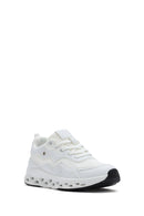 Woman White Lace-up Chunky Sneaker | Derimod Woman White Lace-up Chunky Sneaker | Derimod
