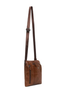 Male Brown Long-Strap Messenger Bag | Derimod Male Brown Long-Strap Messenger Bag | Derimod