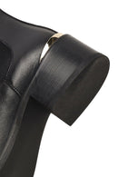 Women's Black Leather Chelsea Boot | Derimod Women's Black Leather Chelsea Boot | Derimod