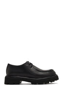 Women's Black Lace-Up Thick-Soled Masculine Shoe | Derimod Women's Black Lace-Up Thick-Soled Masculine Shoe | Derimod