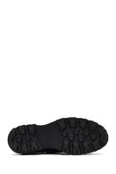 Women's Black Lace-Up Thick-Soled Masculine Shoe | Derimod Women's Black Lace-Up Thick-Soled Masculine Shoe | Derimod