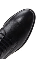 Men's Black Lace-Up Leather Zippered Casual Boots | Derimod Men's Black Lace-Up Leather Zippered Casual Boots | Derimod