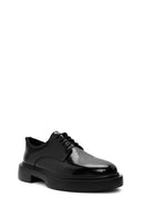 Male Black Leather Thick-Soled Casual Shoes | Derimod Male Black Leather Thick-Soled Casual Shoes | Derimod