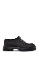 Men's Gray Lace-Up Suede Leather Casual Shoes | Derimod Men's Gray Lace-Up Suede Leather Casual Shoes | Derimod