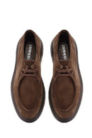 Men's Brown Lace-Up Suede Leather Casual Shoes | Derimod Men's Brown Lace-Up Suede Leather Casual Shoes | Derimod