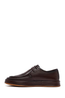 Men's Brown Lace Up Leather Casual Shoes | Derimod Men's Brown Lace Up Leather Casual Shoes | Derimod