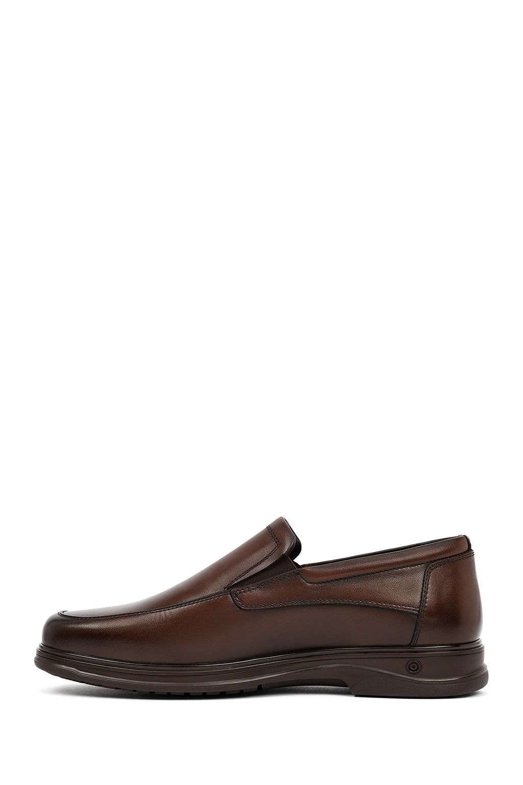 Erkek Kahverengi Deri Casual Loafer