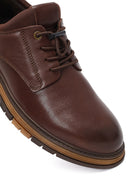 Men's Brown Lace Up Leather Casual Shoes | Derimod Men's Brown Lace Up Leather Casual Shoes | Derimod