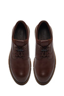 Men's Brown Lace Up Leather Casual Shoes | Derimod Men's Brown Lace Up Leather Casual Shoes | Derimod