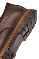 Men's Brown Lace Up Leather Casual Shoes | Derimod Men's Brown Lace Up Leather Casual Shoes | Derimod