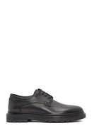 Men's Black Lace Up Leather Casual Shoes | Derimod Men's Black Lace Up Leather Casual Shoes | Derimod