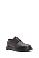 Men's Black Lace Up Leather Casual Shoes | Derimod Men's Black Lace Up Leather Casual Shoes | Derimod