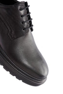 Men's Black Lace Up Leather Casual Shoes | Derimod Men's Black Lace Up Leather Casual Shoes | Derimod