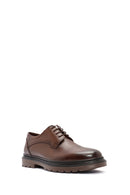 Men's Brown Lace Up Leather Casual Shoes | Derimod Men's Brown Lace Up Leather Casual Shoes | Derimod