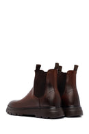 Male Tan Leather Chelsea Boots | Derimod Male Tan Leather Chelsea Boots | Derimod