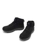 Derimod Dry Men's Black Lace-Up Thick-Soled Outdoor Boot | Derimod Derimod Dry Men's Black Lace-Up Thick-Soled Outdoor Boot | Derimod