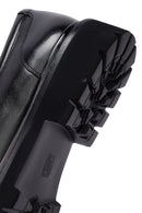 Men's Black Lace-Up Thick-Soled Leather Casual Shoes | Derimod Men's Black Lace-Up Thick-Soled Leather Casual Shoes | Derimod
