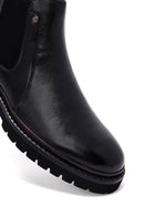 Male Black Leather Chelsea Boots | Derimod Male Black Leather Chelsea Boots | Derimod
