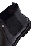 Male Black Leather Chelsea Boots | Derimod Male Black Leather Chelsea Boots | Derimod